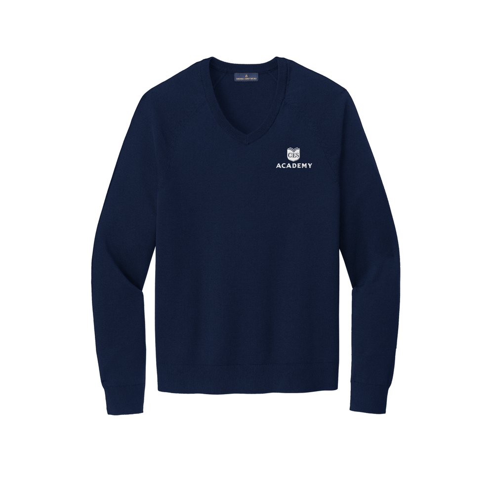 
                      
                        Cotton Stretch V-Neck Sweater
                      
                    