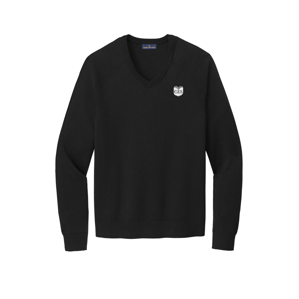 
                      
                        Cotton Stretch V-Neck Sweater
                      
                    