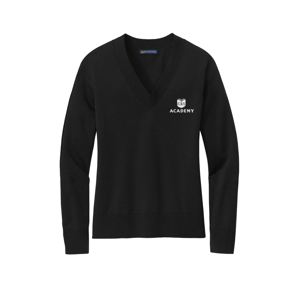 
                      
                        Women’s Cotton Stretch V-Neck Sweater
                      
                    