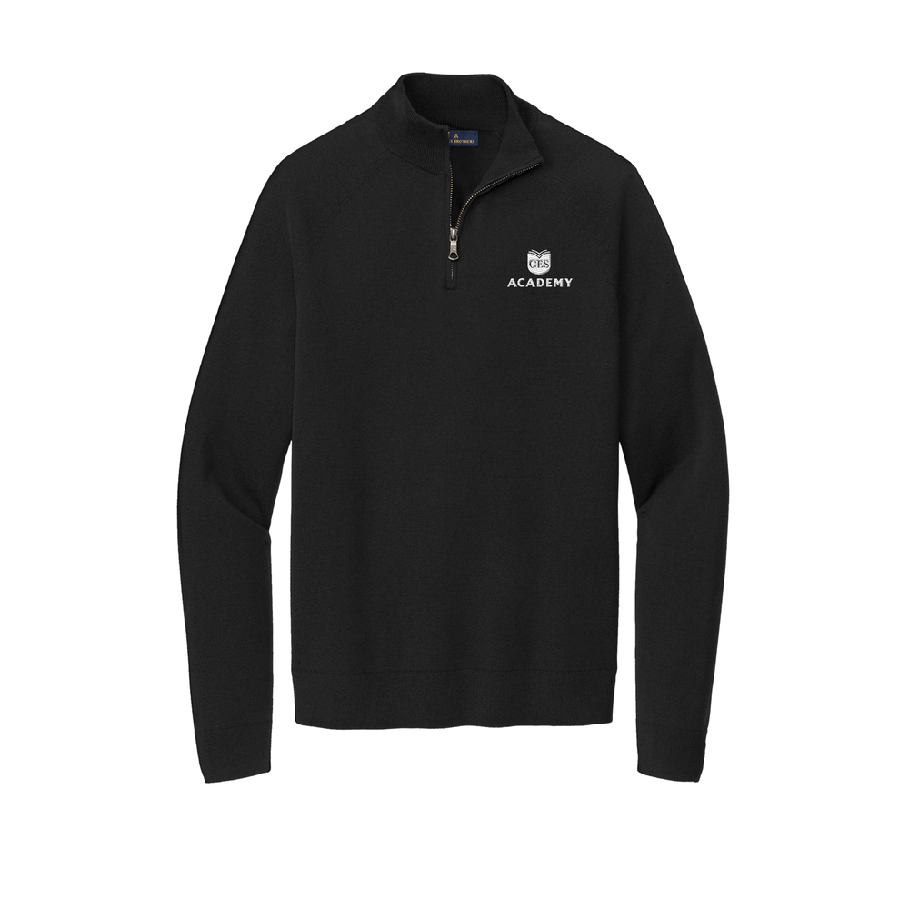 
                      
                        Cotton Stretch 1/4-Zip Sweater
                      
                    