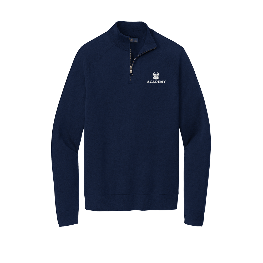 
                      
                        Cotton Stretch 1/4-Zip Sweater
                      
                    