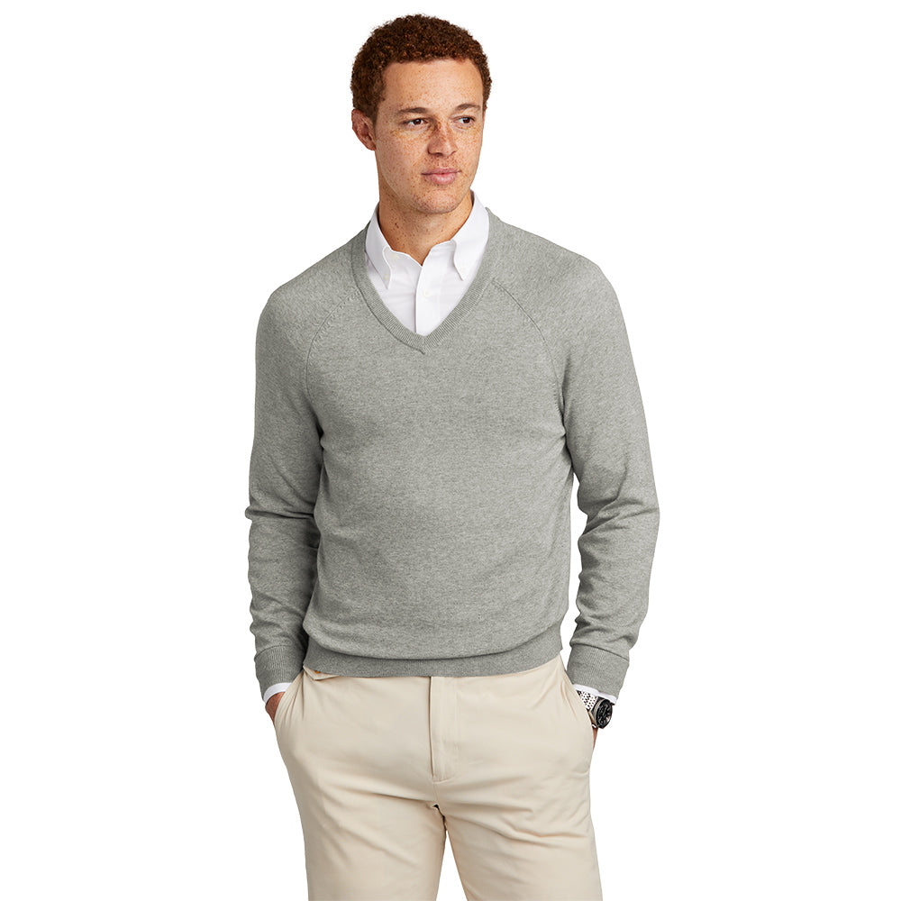 
                      
                        Cotton Stretch V-Neck Sweater
                      
                    