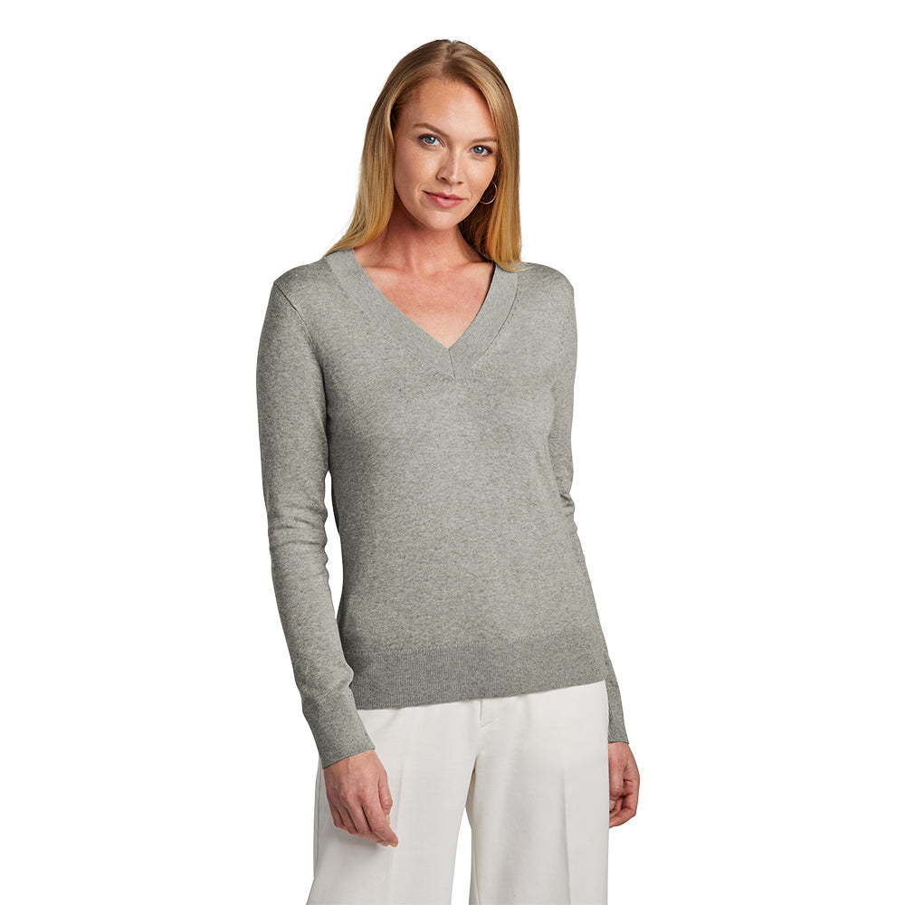 
                      
                        Women’s Cotton Stretch V-Neck Sweater
                      
                    