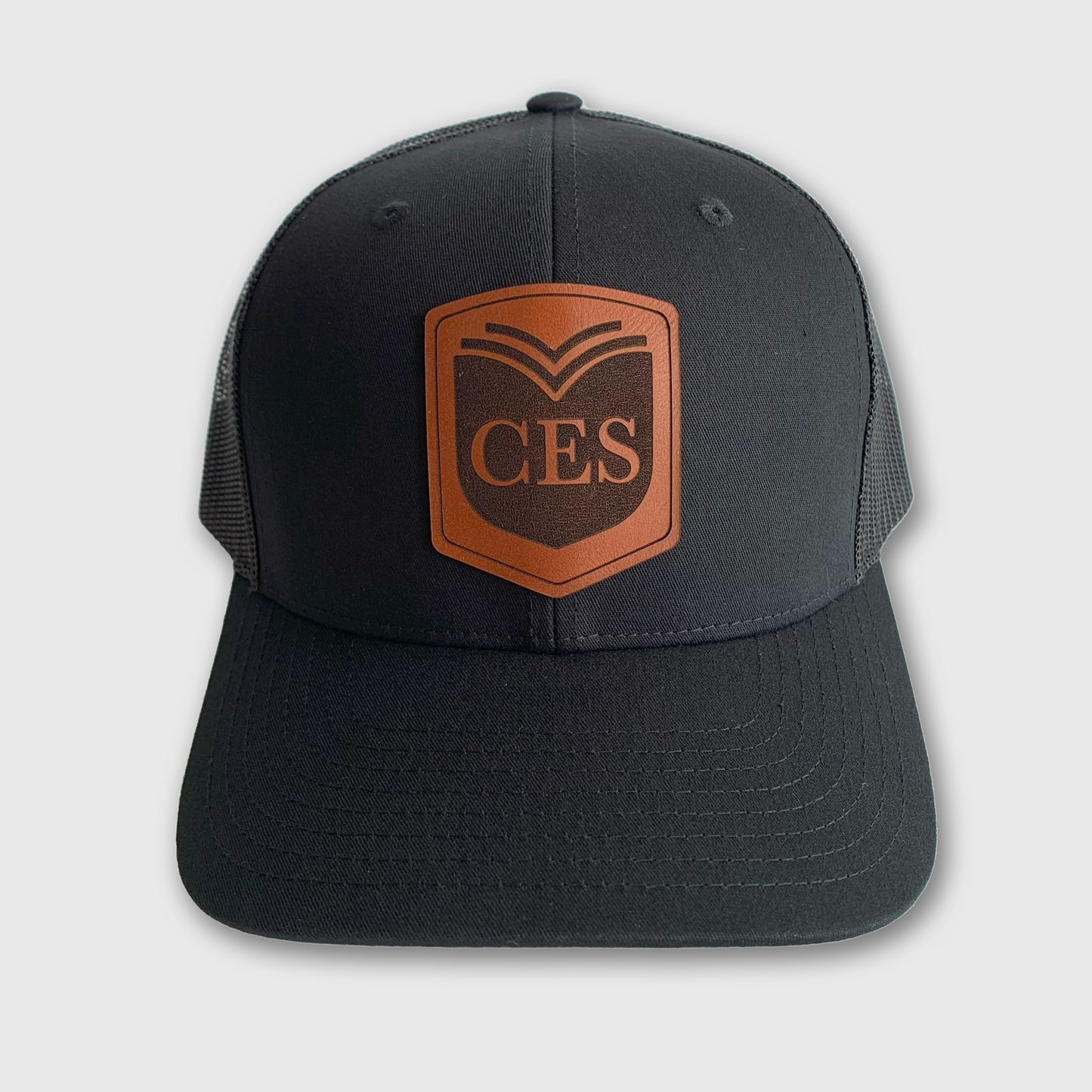 Leather CES Patch Hat – CES Academy Store