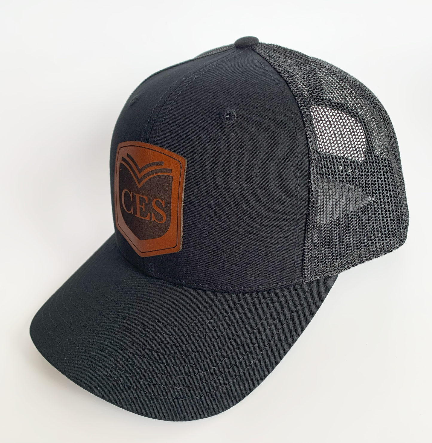 Leather CES Patch Hat – CES Academy Store