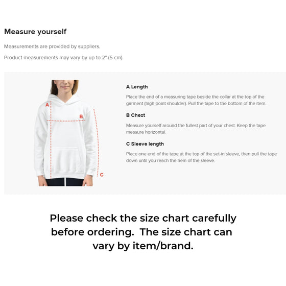 Youth Size Hoodie (smaller)
