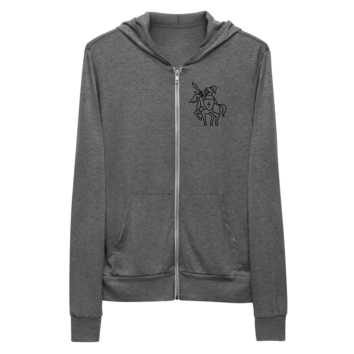 Unisex zip hoodie